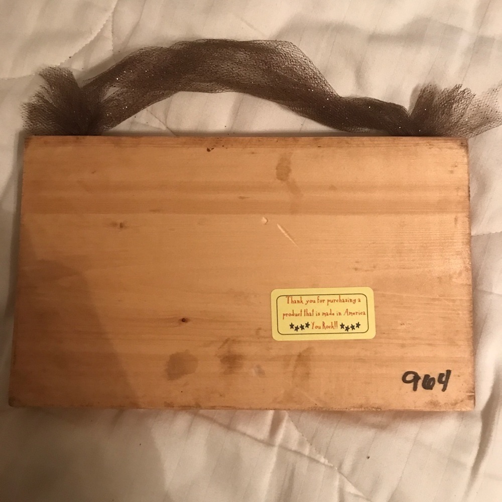 🌸Handmade Wooden Sign - Picture 2 of 2